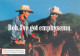 Carte Postale (Tower Records) Bob, I've Got Emphysema (2 Cowboys Sur Leurs Chevaux) Anti Tabac - Advertising