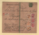 Russie - St Petersbourg - 1909 - Recommande Destination Paris Academie Des Sciences - Entier Postal - Cartas & Documentos