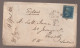 LETTRE Affranchie Avec Le 2 Pence Dentelé Bleu 1863. - Lettres & Documents