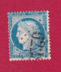 N°60 GC 6228 LIEVIN PAS DE CALAIS COTE 20€ SUR BLEU BRIEFMARKEN STAMP FRANCE - 1871-1875 Cérès