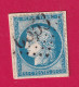 N°60 GC 6353 PERSAC VIENNE COTE 180€ SUR BLEU BRIEFMARKEN STAMP FRANCE - 1871-1875 Cérès