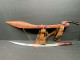 FIN SABRE MANDINGUE, CIRCA 1930, LAME EUROPEENNE, AFRIQUE DE L'OUEST, MALINKE - Knives/Swords