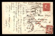 CARTE TAXEE - 1 TIMBRE A 30C N° 33 SUR CARTE DE SUEDE AVEC CACHETS NON RECLAME ET RETOUR A L'ENVOYEUR - 1859-1959 Lettres & Documents