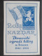 GEDENKBLATT Pamětní List Rota Nazdar 1935 / P7206 - Cartas & Documentos