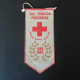 Portugal Cruz Vermelha Portuguesa Bandeirola 1965 Croix-Rouge Fanion Red Cross Pennant - Cruz Roja