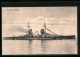 AK Kriegsschiff SMS Koenig Bei Stiller See  - Guerra