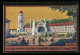 AK Regensburg, Oberfälz. Kreisausstellung 1910, Haupthalle  - Exposiciones