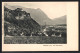 AK Vaduz, Stadtansicht Gegen Das Rheinthal, Blick Auf Die Berge  - Liechtenstein