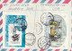 Germany DDR Cover Einschreiben Registered - 1987 1988 - Leipzig Autumn Fair Winter Summer Olympic Games - Lettres & Documents