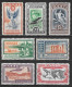 GREECE 1933 Airmail Aeroespresso MH Set Vl. A 8 / 14 - Nuovi