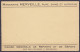 EP CP 15c Lilas Houyoux (type N°195) Repiqué "Ligue Contre La Tuberculose" & Illustré Pneus "Michelin / Cablé Confort" ( - Briefkaarten 1909-1934