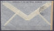 Portugal - Env. Par Avion Affr. 2x 1$75 Càd LAPA /20 MAR 1942 (Lisbonne) Pour BRUXELLES Belgique - Bande Et Cachet Censu - Covers & Documents