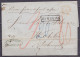 Pologne - L. Datée 13 Avril 1836 De WARSCHAU (Varsovie) Càd WARSZAWA /15/4 Pour WÖHLEN Suisse "via Frankfurt A/m" - Grif - ...-1860 Prephilately