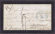 Env. Deuil Càd BRUXELLES /21 SEPT 1837 Pour ANTWERP Réexpédiée - Port "6" (au Dos: Càd Arrivée ANVERS) - 1830-1849 (Belgio Indipendente)