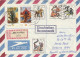 Germany DDR Cover Einschreiben Registered - 1986 - Dresden Zoo Manned Space Flight - Lettres & Documents