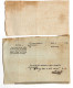 FRANCE  1817  2 DOCUMENTS AVEC FISCAUX ROYAUX - Briefe U. Dokumente