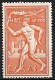 GREECE 1954 5th Anniversary Of NATO 1200 Dr Orange Vl. A 70 MNH - Ongebruikt