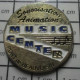 1618B Pin's Pins / Beau Et Rare : MUSIQUE / SONORISATION ANIMATION MUSIC CENTER PONT DE BEAUVOISIN - Music