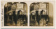 Photo Stéréoscopique 7,2x7,5cm Carte 17,2x8,9cm Vues D'Italie S. 114 - 527 PISE. Le Baptistère Chaire De Nicolas Pisano* - Stereoscopio