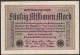 Reichsbanknote - 50 Millionen Mark 1923 Ro 108f VF (3) FZ A Sigma AΣ-6   (27223 - Other & Unclassified