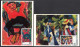 BRD BUND Maximumkarten Mi.816/17 Expressionismus II 1974  (25939 - Andere & Zonder Classificatie