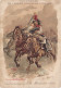 Uniformes De L'Armée Française (1789 1906)."Les Cuirassiers De La Moskowa"(1812).Carte Publicitaire "RICQLES" - Uniformen