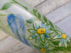 Delcampe - Vase Legras LEG Fleurs Edelweiss - Glas & Kristall