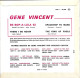 EP 45 RPM (7") Gene Vincent  "  Be Bop A Lula 62  " - Rock