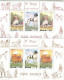 North-Korea MNH Set, 5 Minisheets And SS - Hunde