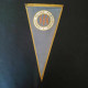 Portugal Rádio Clube Português Bandeirola C. 1970 Station Radio Fanion Pennant - Plakate & Poster