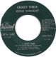 EP 45 RPM (7") Gene Vincent  "  Crazy Times !  " - Rock