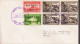 1945. PHILIPPINE ISLANDS. 16 C SALT SPRING In 4block And 4 + 10 C On Nice FDC Cancelled Firs... (Michel 449+) - JF545082 - Filippine