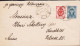 1908. RUSSIA LATVIA. RUSSIAN 7 KOP ENVELOPE With Additional 3 KOP To Neuchatel, Schweiz Cancelled VINDAVA ... - JF545093 - Latvia