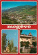 74 - Mégève - Multivues - Flamme Postale - CPM - Voir Scans Recto-Verso - Megève