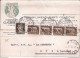 Bl692 Cartolina Commerciale Udine Citta' Fabbrica Scatole 1937 - Udine