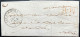 MARQUE POSTALE LES HERBIERS VENDEE POUR BOURBON / 3 DEC 1847 / LAC / PORT PAYE P.P. EN ROUGE / LA VERGNAIE - 1801-1848: Precursores XIX