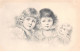 Enfants - N°80520 - M.M.Vienne N°85 - Dessin De Deux Fillettes Et D'une Poupée - Children's Drawings