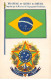 Brésil - N°80801 - Drapeau Et Armes Du Brésil - Altri