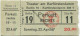 Deutschland - Berlin - Theater Am Kurfürstendamm - Eintrittskarte 1967 - Tickets D'entrée