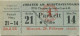 Deutschland - Berlin - Theater Am Kurfürstendamm - Eintrittskarte 1958 - Tickets D'entrée