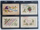 Delcampe - 80 Cartes Brodées - Brodées