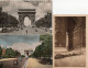PARIS - ARC DE TRIOMPHE - LOT DE TREIZE CPA- TROIS CPSM Et TROIS CP (vieilles Voitutes ,attelages Etc) - Arc De Triomphe