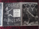 Folies Bergère Programme Nus Artiste Paris Cabaret Music-hall  érotisme Curiosa - Other & Unclassified