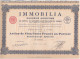 ACTIONS - 500 FRANCS AU PORTEUR - SOCIETE ANONYME IMMOBILIA PARIS - Other & Unclassified