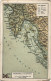 1940circa-cartolina Geografica Penisola D'Istria - Mapas