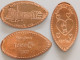 Delcampe - LOT DE 26 PIECES ECRASEES DE FRANCE - Monedas Elongadas (elongated Coins)