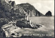 1958-Capri Spiaggia Di Pennaula E Torre Saracena Affrancata L.15 Garibaldi Isola - Salerno