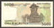 Indonesia 5000 5,000 Rupiah Teuku Umar Replacement P-125* 1986 UNC - Indonésie