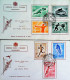 1958-SOMALIA A.F.I.S. Propaganda Sportiva Serie Completa Tre Fdc - Somalië (AFIS)