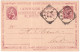 1895-cartolina Commissione Privata S.Antonio Da Padova 10c.vignetta In Nero ADUL - Interi Postali